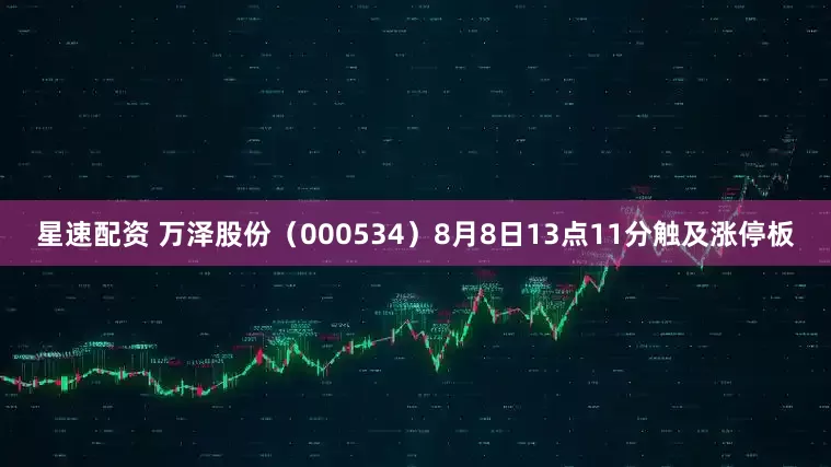 星速配资 万泽股份（000534）8月8日13点11分触及涨停板