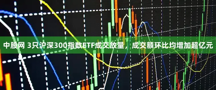 中股网 3只沪深300指数ETF成交放量，成交额环比均增加超亿元