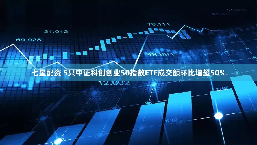 七星配资 5只中证科创创业50指数ETF成交额环比增超50%