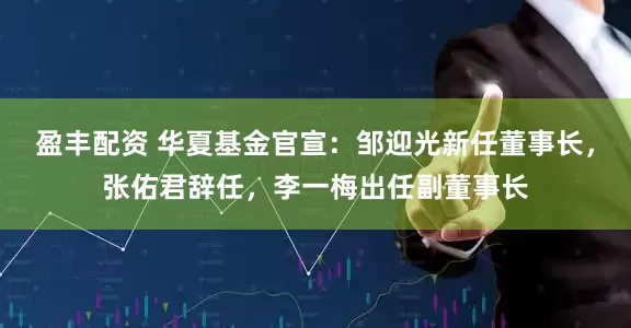 盈丰配资 华夏基金官宣：邹迎光新任董事长，张佑君辞任，李一梅出任副董事长