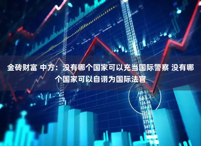 金砖财富 中方：没有哪个国家可以充当国际警察 没有哪个国家可以自诩为国际法官